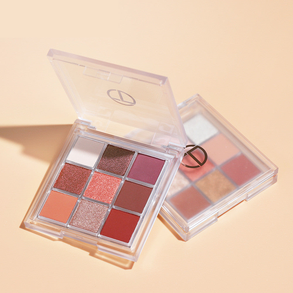 Pearlescent Nine Earth Color Matte Eyeshadow