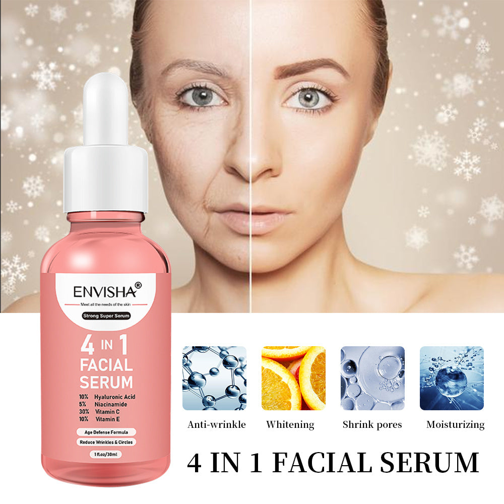 4 In 1 Anti-Aging Whitening Facial Serum